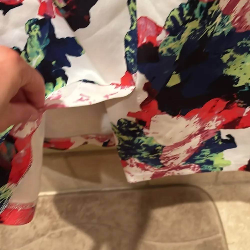 Milly woman's colorful long skirt